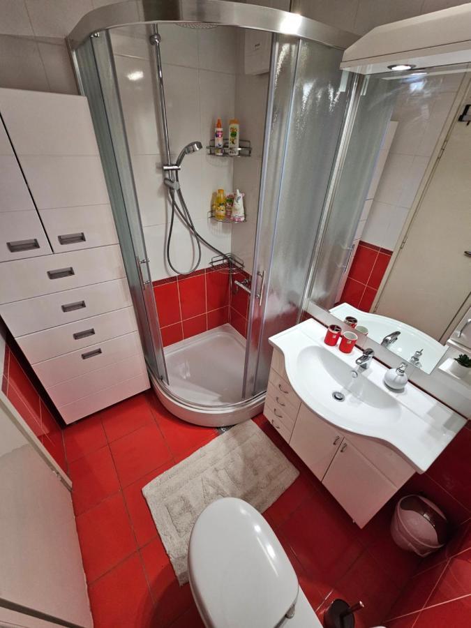 Slavija Apartment เบลเกรด ภายนอก รูปภาพ